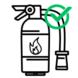 Fire extinguisher icon