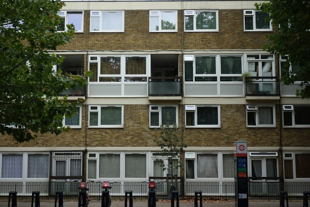 Brick residential building in London, representing privately rented homes